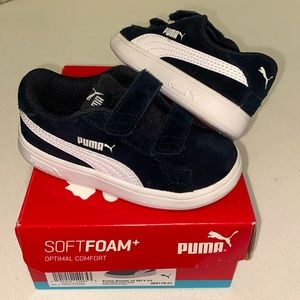 PUMA Smash v2 Suede Toddler Shoes 🏁